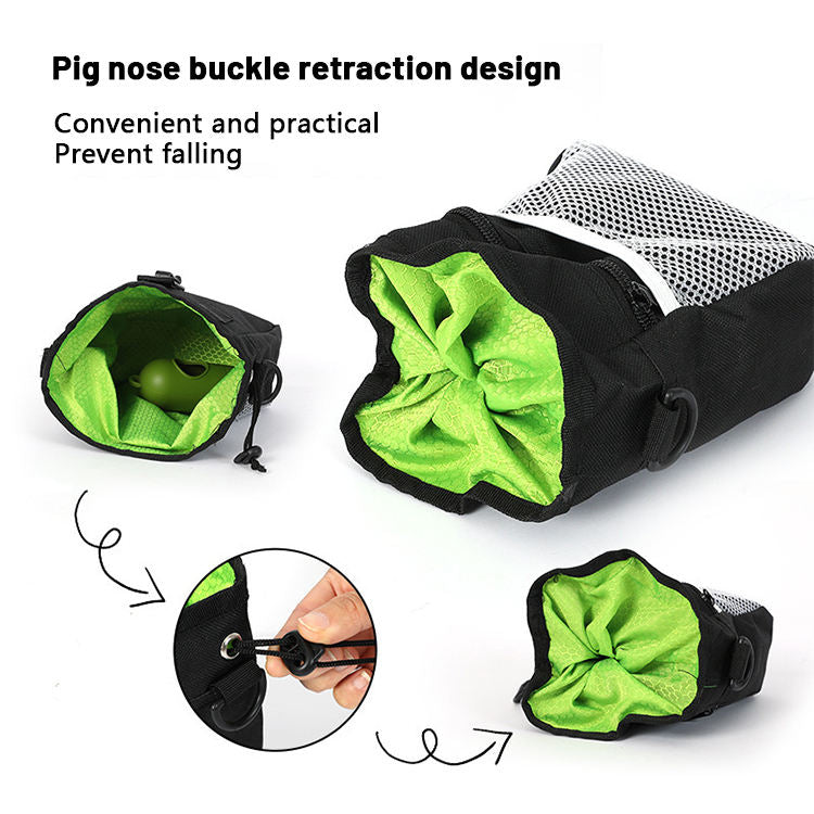 Dog Training Treat Pouch For Pet with Poop Bag Dispenser