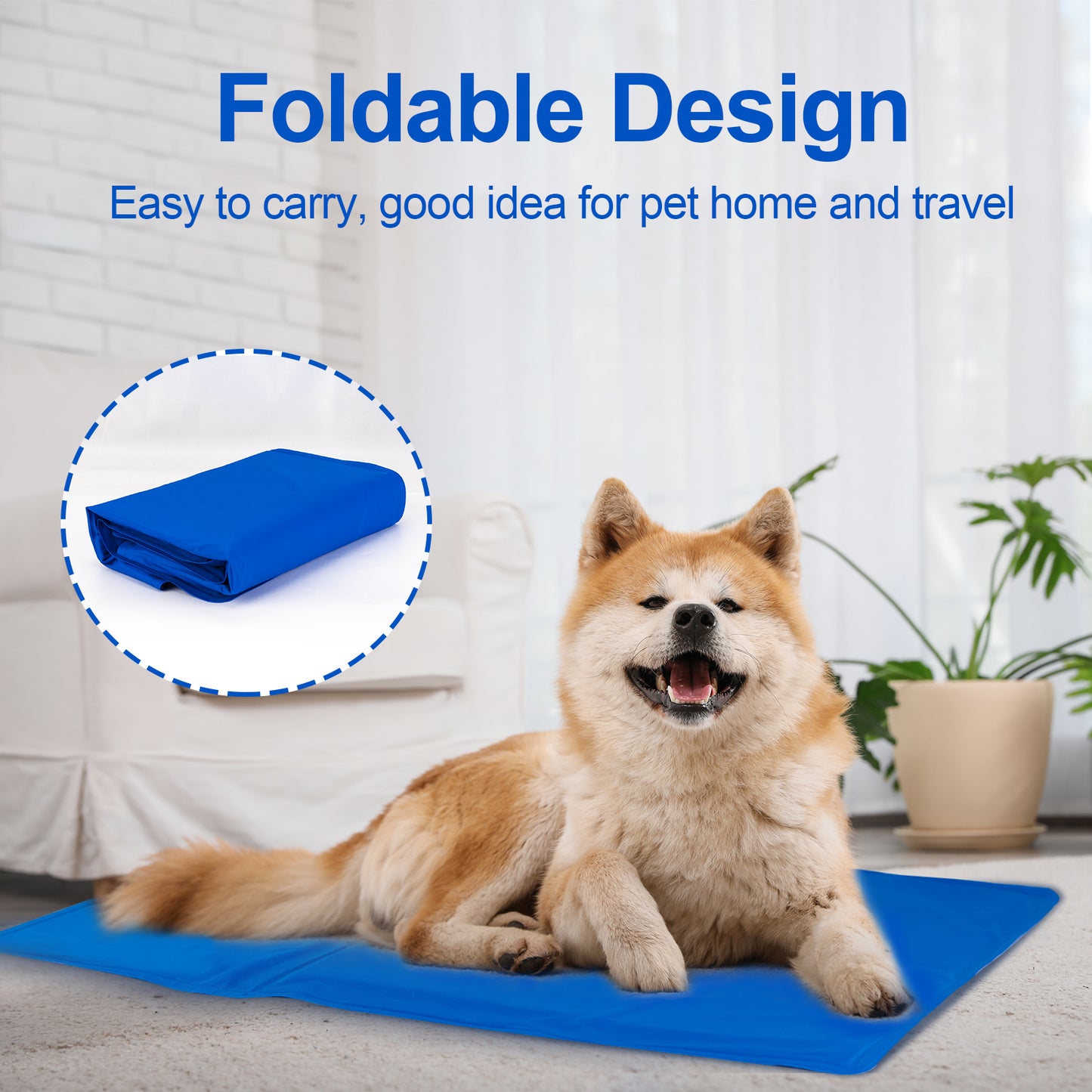 Pressure Activated Dog Cooling Pad, Non-Toxic