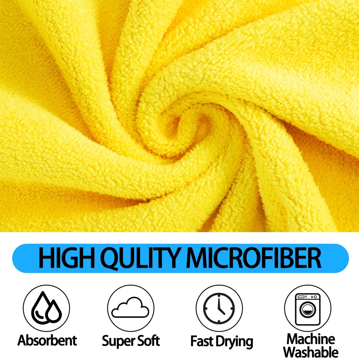 Quick-Drying, Microfiber Dog Towels