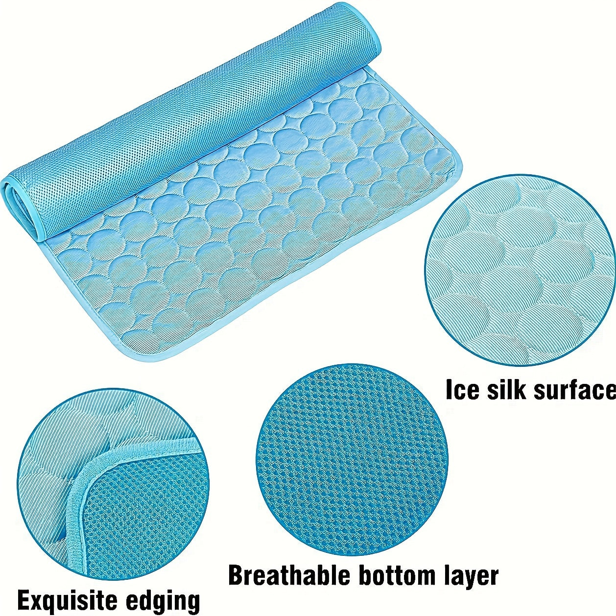 Cooling Pad For Kennels, Crates, Cars, Indoor & Outdoor - Non-Toxic Breathable