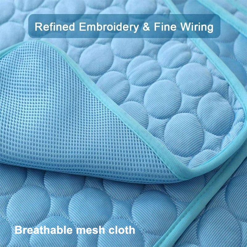 Cooling Pad For Kennels, Crates, Cars, Indoor & Outdoor - Non-Toxic Breathable