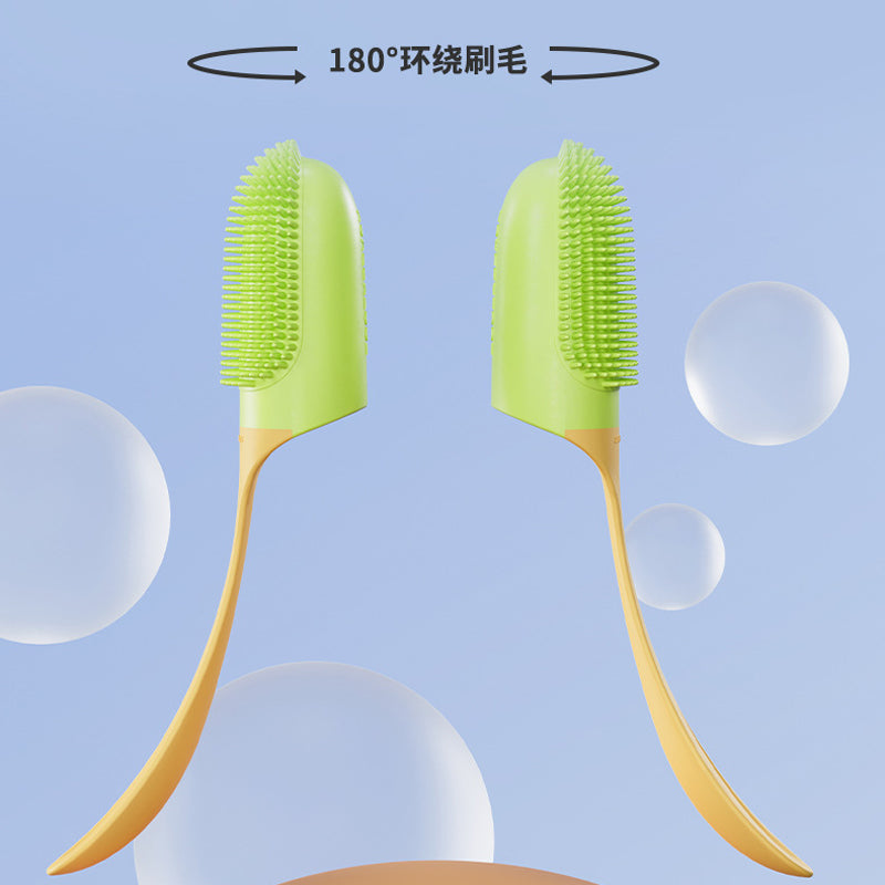 Silicone Tooth Cleaning Finger Toothbrush