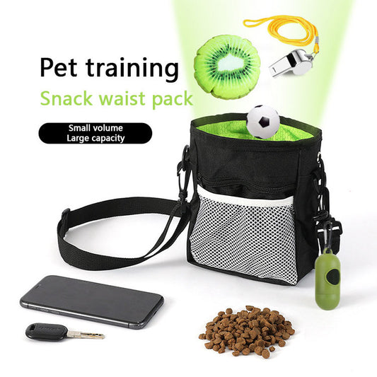 Dog Training Treat Pouch For Pet with Poop Bag Dispenser