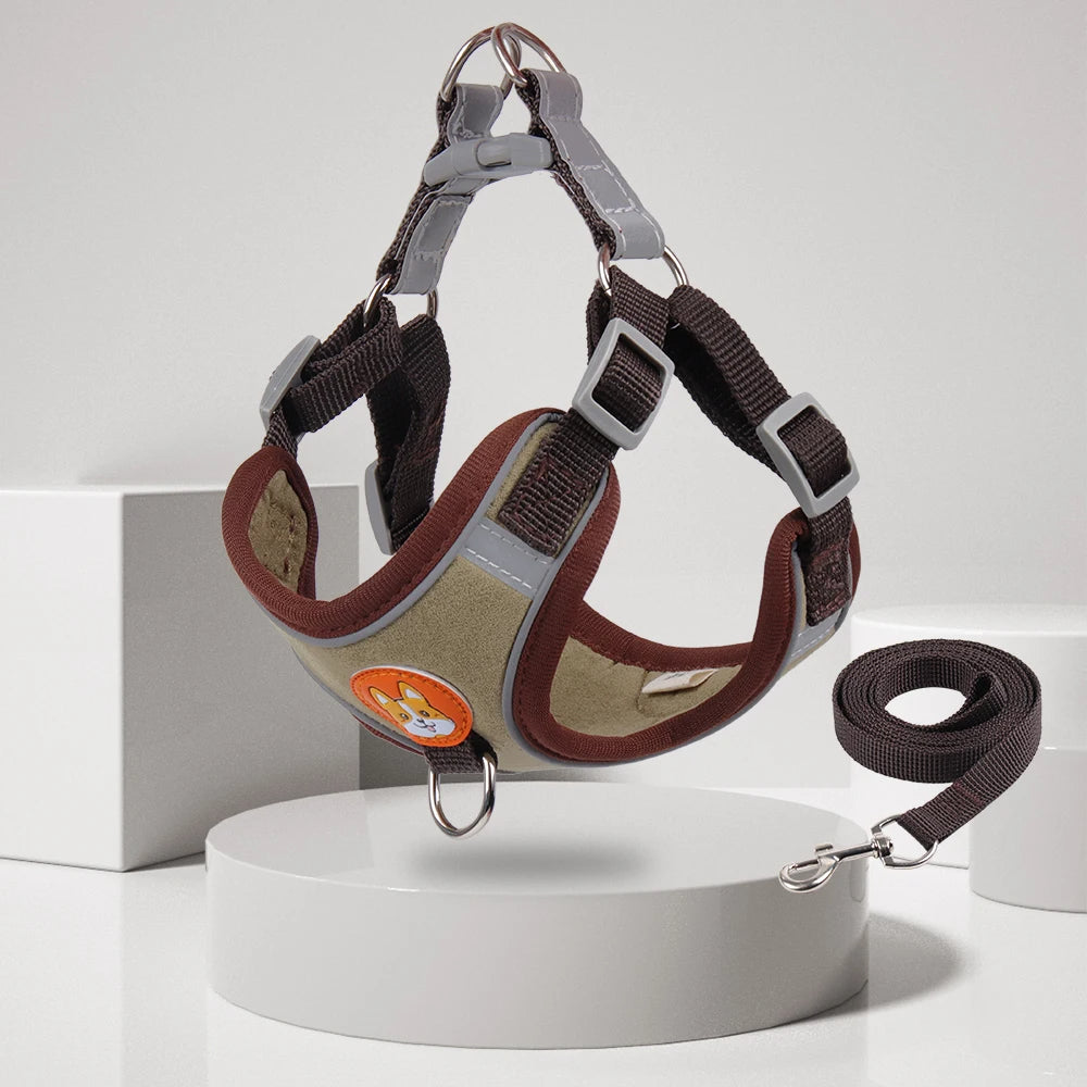 Adjustable Dog Harness with Leash