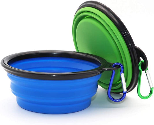 Portable Silicone Folding Dog Bowls Folding