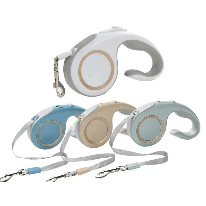 Retractable Ergonomic, Durable, And Tangle Free Pet Walking Leash For Dogs