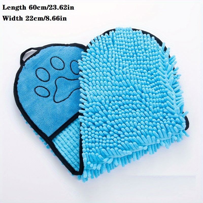 Absorbent, Microfiber Dog Towel - Quick Drying