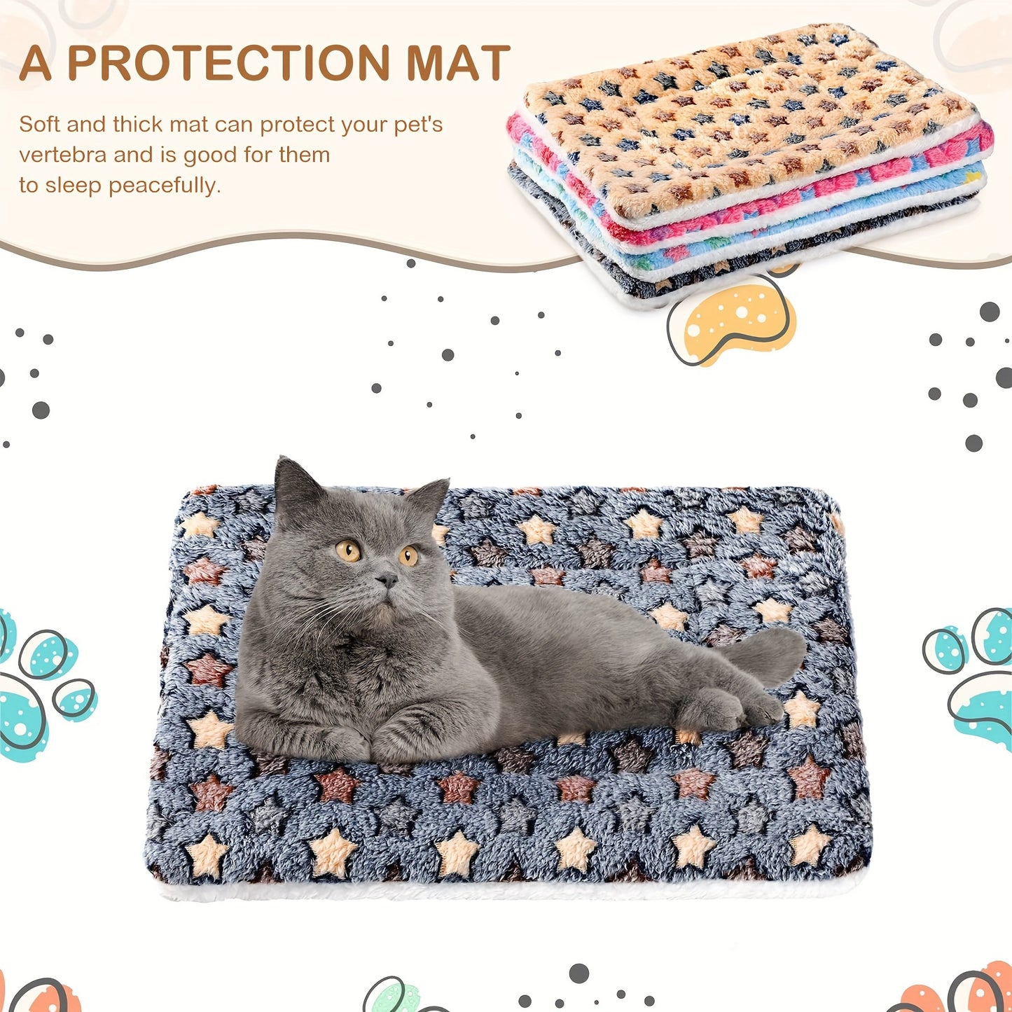 Washable Dog Bed and Mat Crate Pad