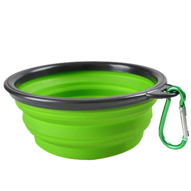 Portable Silicone Folding Dog Bowls Folding